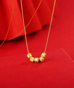 Love Transfer Gold Necklace Woman