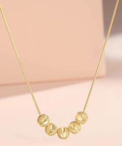 Love Transfer Gold Necklace Woman