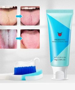 👅Tongue Cleaning Gel & Brush🍀