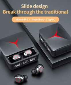 M90 TWS Wireless Bluetooth 5.2 Headphones Stereo