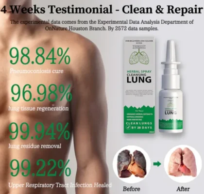 Lung Detox Herbal Cleanser Spray for Smokers Describe： Net weight:20g Shelf life: 3 years