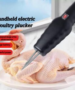 Portable Rechargeable Waterproof Feather Plucker for Chicken Duck Goose Bird